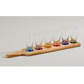 7 Piece Tavern Tasting Set w/ Wood Holders